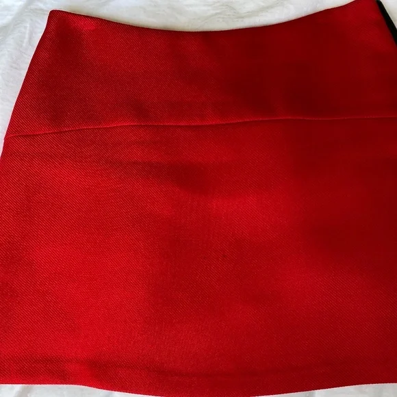 Red Mini Skirt - Picture 1 of 3